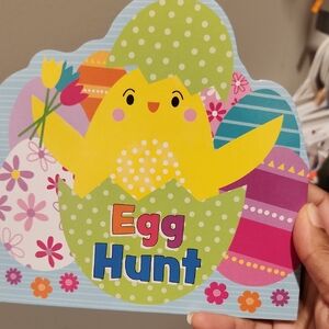 Colorful Egg Hunt Card